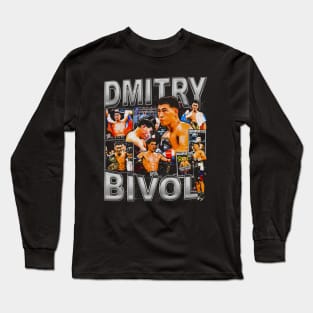 Dmitry Bivol Vintage Bootleg Long Sleeve T-Shirt